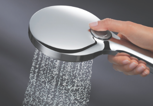 REDUCE ENERGY COSTS WITH A WATER-SAVING SHOWER HEAD AND GOOD HABITS